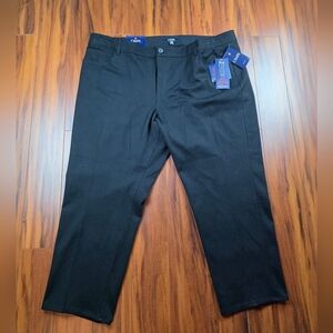 Chaps Fit Shape Sculpt Slimming Work Pants Jeans 26WS x 29 Black Stretch